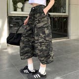 カモフラ柄カーゴハーフパンツ | SHEENA | 詳細画像20
