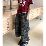 カモフラ柄カーゴハーフパンツ | SHEENA | 詳細画像23