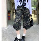 カモフラ柄カーゴハーフパンツ | SHEENA | 詳細画像31
