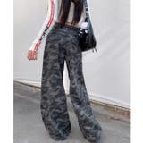 カモフラ柄バギーワイドパンツ | SHEENA | 詳細画像15