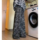 カモフラ柄バギーワイドパンツ | SHEENA | 詳細画像21