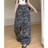 カモフラ柄バギーワイドパンツ | SHEENA | 詳細画像4