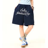 レタリングロゴプリントスウェットハーフパンツ | SHEENA  | 詳細画像10