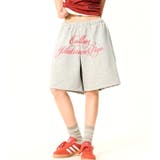 レタリングロゴプリントスウェットハーフパンツ | SHEENA  | 詳細画像21