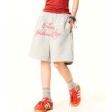 レタリングロゴプリントスウェットハーフパンツ | SHEENA  | 詳細画像24