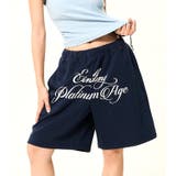 レタリングロゴプリントスウェットハーフパンツ | SHEENA  | 詳細画像4