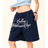 レタリングロゴプリントスウェットハーフパンツ | SHEENA  | 詳細画像5