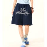 レタリングロゴプリントスウェットハーフパンツ | SHEENA  | 詳細画像8