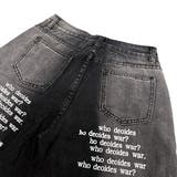 レタリングロゴグラデワイドデニムパンツ | SHEENA | 詳細画像20