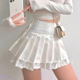 インパン付きダブルプリーツミニスカート 春 夏 | SHEENA | 詳細画像26