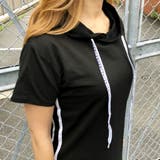 サイドラインパーカーワンピ ワンピース Tシャツ | SHEENA  | 詳細画像5 