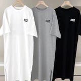 バックロゴプリントTシャツワンピース 春 夏 | SHEENA | 詳細画像8