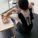 フリルショルダーショートサロペット 春 夏 | SHEENA | 詳細画像11