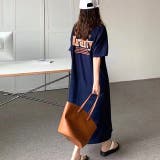 DraftyバックロゴTシャツワンピース 春 夏 | SHEENA | 詳細画像14