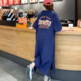 DraftyバックロゴTシャツワンピース 春 夏 | SHEENA | 詳細画像20