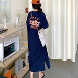 DraftyバックロゴTシャツワンピース 春 夏 | SHEENA | 詳細画像6