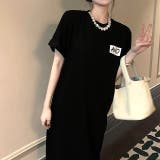MIXロゴプリントTシャツワンピース 春 夏 | SHEENA | 詳細画像10