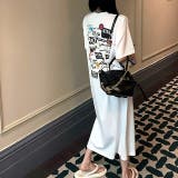 MIXロゴプリントTシャツワンピース 春 夏 | SHEENA | 詳細画像19