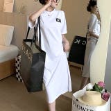 MIXロゴプリントTシャツワンピース 春 夏 | SHEENA | 詳細画像23