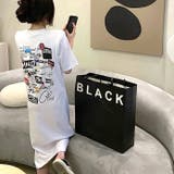 MIXロゴプリントTシャツワンピース 春 夏 | SHEENA | 詳細画像24