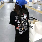 MIXロゴプリントTシャツワンピース 春 夏 | SHEENA | 詳細画像7