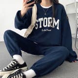 ロゴトレーナー×スウェットパンツ 2点SET 春 | SHEENA  | 詳細画像23 