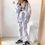 ロゴパーカー×スウェットパンツ 2点SET 春 | SHEENA | 詳細画像10