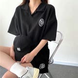 ポロ襟トップス×スウェットショートパンツ 2点SET 春 | SHEENA | 詳細画像10