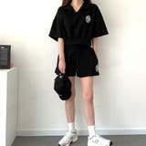 ポロ襟トップス×スウェットショートパンツ 2点SET 春 | SHEENA | 詳細画像11
