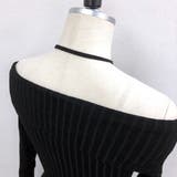 クロスネックオフショルワイドリブニットワンピース 秋 冬 | SHEENA | 詳細画像40