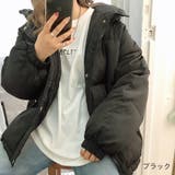 ブラック | フード中綿ZIPブルゾン 秋 冬 | SHEENA