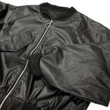 エコレザークロップド丈ブルゾン 秋 冬 | SHEENA  | 詳細画像21 