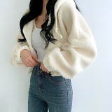 ボリュームスリーブクロップド丈ボアブルゾン 秋 冬 | SHEENA | 詳細画像10