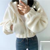 ボリュームスリーブクロップド丈ボアブルゾン 秋 冬 | SHEENA | 詳細画像12