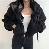 ボリュームスリーブクロップド丈ボアブルゾン 秋 冬 | SHEENA | 詳細画像2