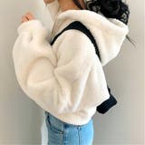 ボリュームスリーブクロップド丈ボアブルゾン 秋 冬 | SHEENA | 詳細画像21