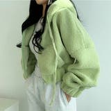 ボリュームスリーブクロップド丈ボアブルゾン 秋 冬 | SHEENA | 詳細画像23