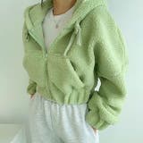 ボリュームスリーブクロップド丈ボアブルゾン 秋 冬 | SHEENA | 詳細画像26