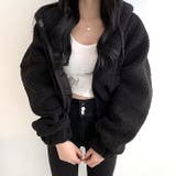 ボリュームスリーブクロップド丈ボアブルゾン 秋 冬 | SHEENA | 詳細画像4