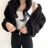 ボリュームスリーブクロップド丈ボアブルゾン 秋 冬 | SHEENA | 詳細画像5