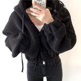 ボリュームスリーブクロップド丈ボアブルゾン 秋 冬 | SHEENA | 詳細画像7