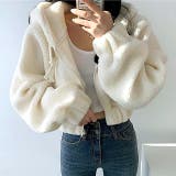 ボリュームスリーブクロップド丈ボアブルゾン 秋 冬 | SHEENA | 詳細画像9