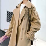 キャンディスリーブミドル丈トレンチコート 春 秋 | SHEENA | 詳細画像11