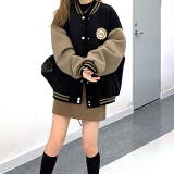 ワンポイントロゴスウェットスタジャン 秋 冬 | SHEENA | 詳細画像7