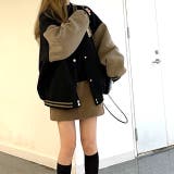 ワンポイントロゴスウェットスタジャン 秋 冬 | SHEENA | 詳細画像8