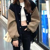 ワンポイントロゴスウェットスタジャン 秋 冬 | SHEENA | 詳細画像13