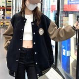 ワンポイントロゴスウェットスタジャン 秋 冬 | SHEENA | 詳細画像14