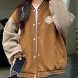 ワンポイントロゴスウェットスタジャン 秋 冬 | SHEENA | 詳細画像23