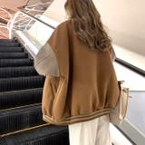 ワンポイントロゴスウェットスタジャン 秋 冬 | SHEENA | 詳細画像27