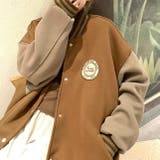 ワンポイントロゴスウェットスタジャン 秋 冬 | SHEENA | 詳細画像28